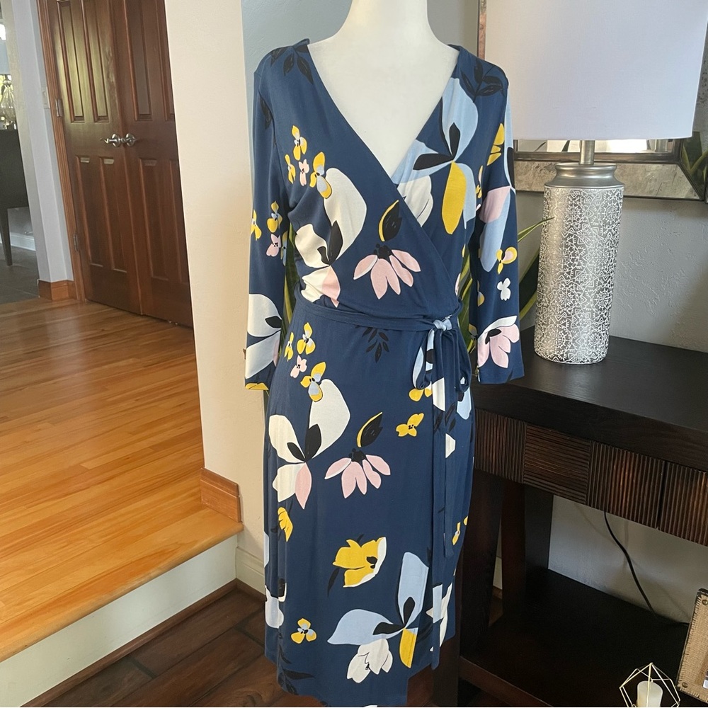 NWT A New Day Floral Wrap Dress